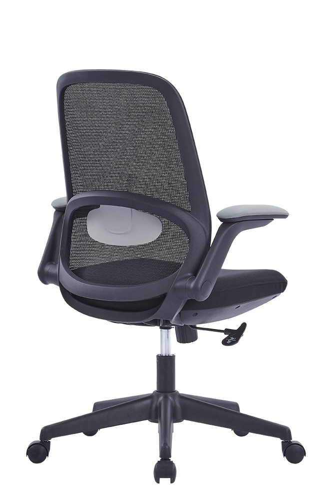 LE02STG 羅伊辦公網椅 - 後側面135 度視角