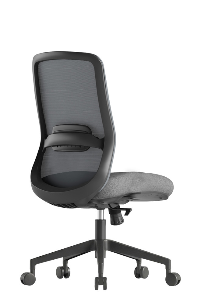 NQ03SG 妮可網椅 - 後側面135 度視角