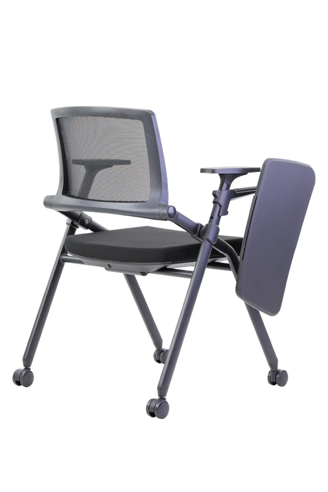 TR08T 泰瑞上課椅-附寫字板 - 後側面135 度視角