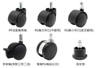 109年11月各式椅輪
