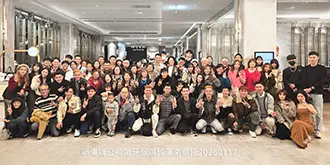 新傳辦公椅2026尾牙漢來島語餐廳合照