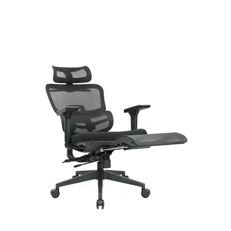 伯恩人體工學椅附腳墊