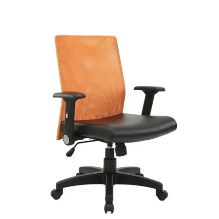 德芙折疊手低背網椅