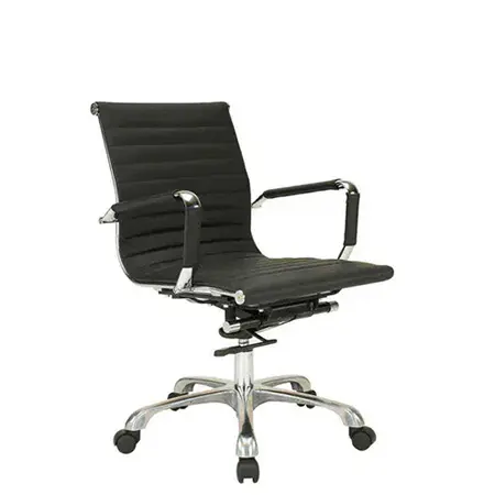 愛馬士電鍍扶手橫紋椅