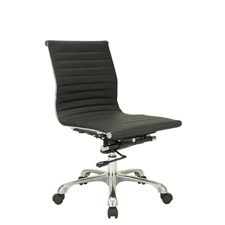 愛馬士電鍍橫紋椅