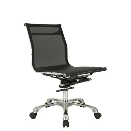 FM03KGA 愛馬士電鍍低背網椅