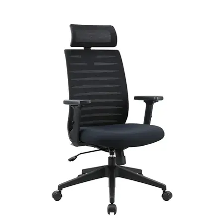 澳莉黑框高背主管網椅