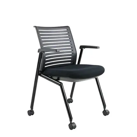 泰利沙扶手上課椅黑框